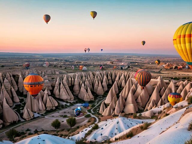 İstanbul &  Ankara Çıkışlı Otobüslü Kapadokya Turu 1 Gece Konaklamalı