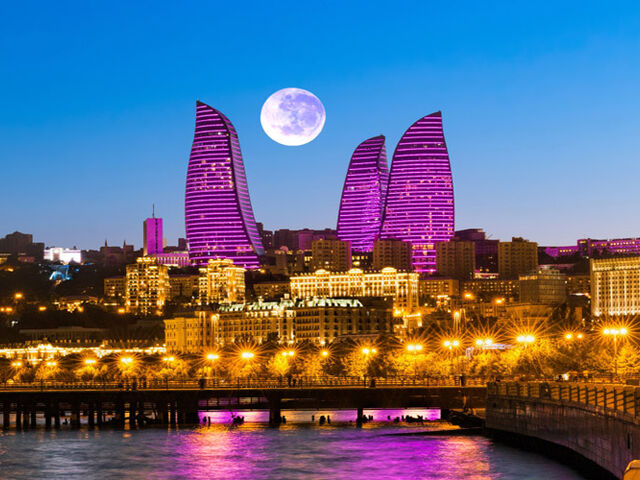 Bakü Turu Ajet Hava Yolları İle 3 Gece 5 Gün (Bakü Şehir Turu Dahil)